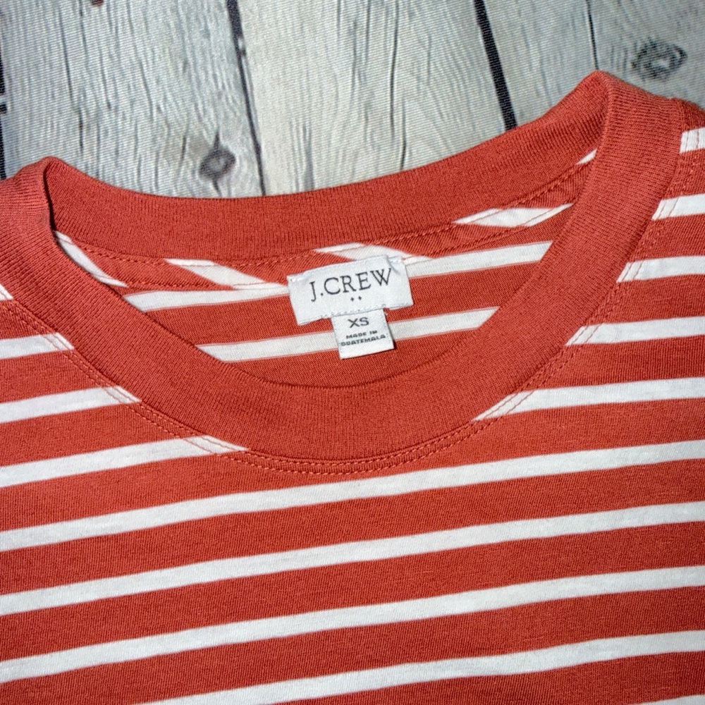 J. Crew Long Sleeve Striped Tee - Picture 6 of 6